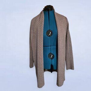 Nanette Lepore Merino Wool Blend Duster Cardigan Sweater - Size‎ Small